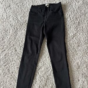 J Crew 9" High-Rise Toothpick Jeans